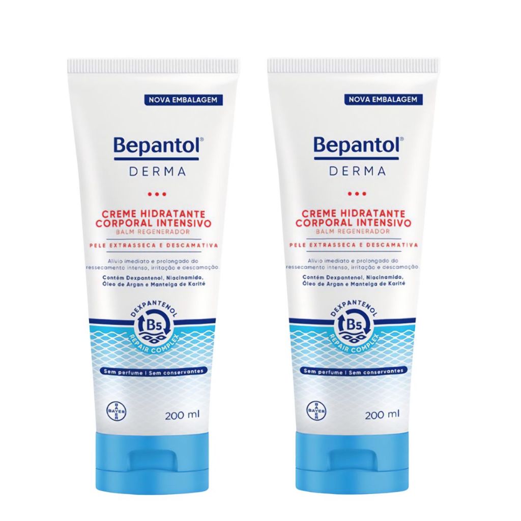 KIT Bepantol Derma Hidratante Corporal Balm 400ml