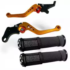 Kit Manete + Manopla Esportivo Honda Cb500X 13/21 Cbr500R 13/21 Cbr250R 11/13