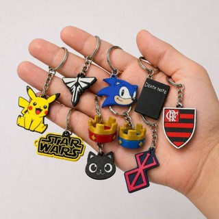 kit chaveiro presente anime Naruto one piece Jojo jujutsu frieren Demon slayer