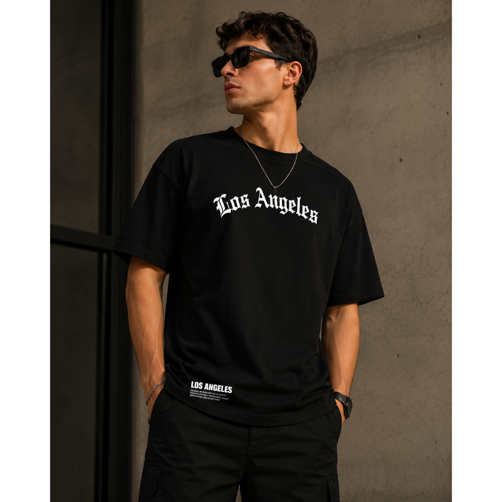 Camiseta Los Angeles, Camiseta casual, Camiseta com estampa, Camiseta Moderna, Camisa Los Angeles,Algodao