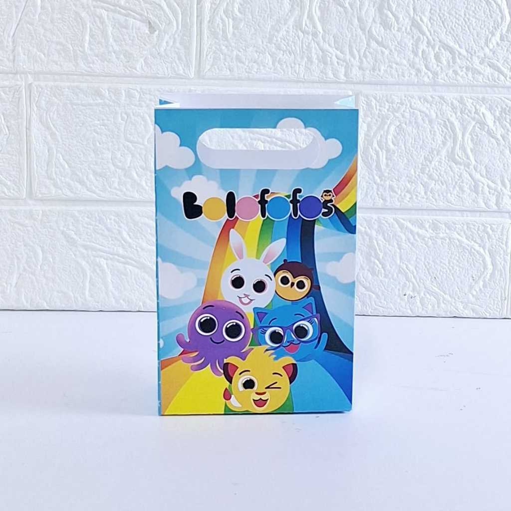 PEGUE E MONTE Sacolinhas Personalizadas BOLOFOFOS ou (QUALQUER TEMA) Lembrancinhas Mimos para Festas