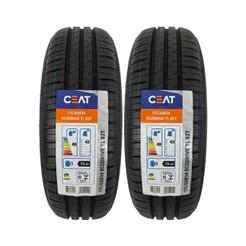 Kit 2 Pneus 175/65r14 82t Ceat Ecodrive Agile Celta Prisma Corsa Classic Mobi Siena Uno Tipo Argo Palio Gol Fiesta Ka