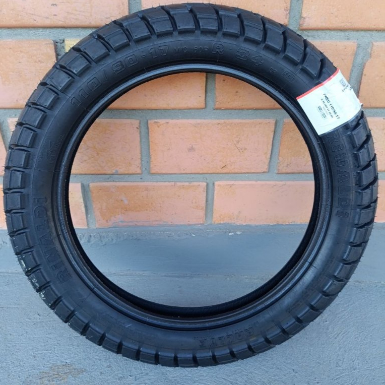 Pneu Moto Traseiro Rinaldi Aro 17 R34 110/90-17 60p Tt Bros/XRE190 XTZ NK 150 SHI 175 CROSSER