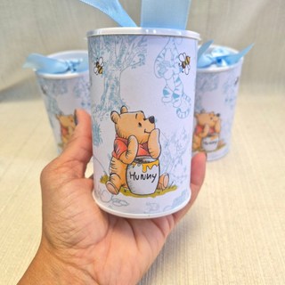 Lembrancinha Ursinho Pooh - Festa Ursinho Pooh - Cofrinho Pooh