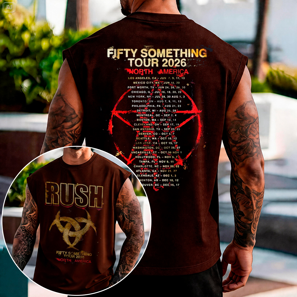 Camiseta Regata Rush Banda Rock Oversized ou Básica Algodão Unissex Streetwear Presente Fã Música Anos 80 Premium
