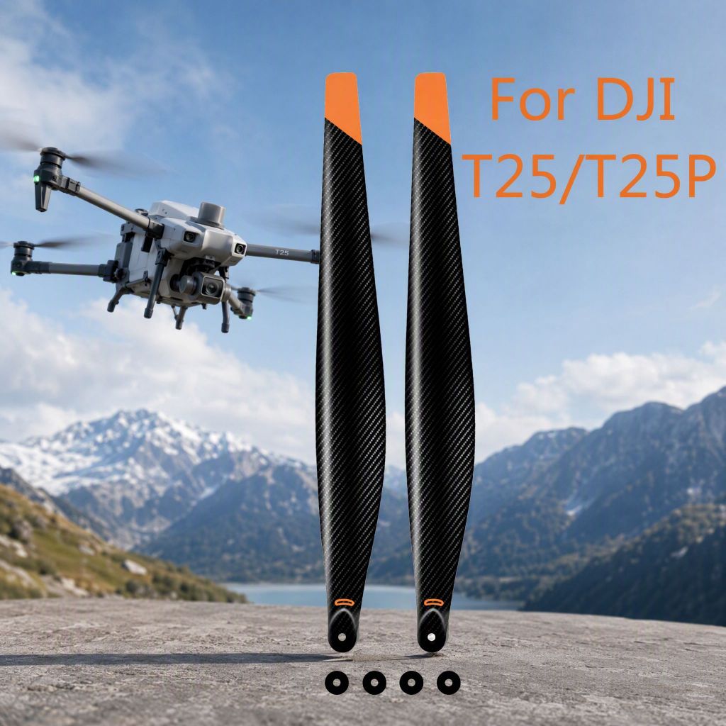 Kit 2 para DJI T25 e T25 Pdrones dos modelos de hélice em fibra de carbono para drones agrícolas