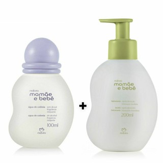 Kit Mamãe e Bebê Colônia Relaxante 100ml + Hidratante Mamãe e Bebê Clássico
