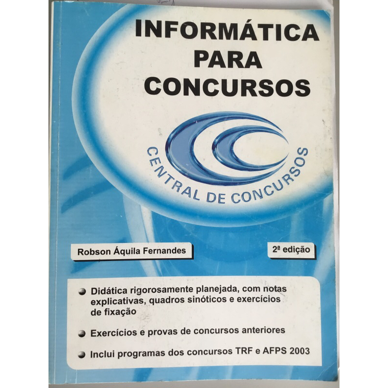 Informática para Concursos, de Robson Áquila Fernandes (2° edição)