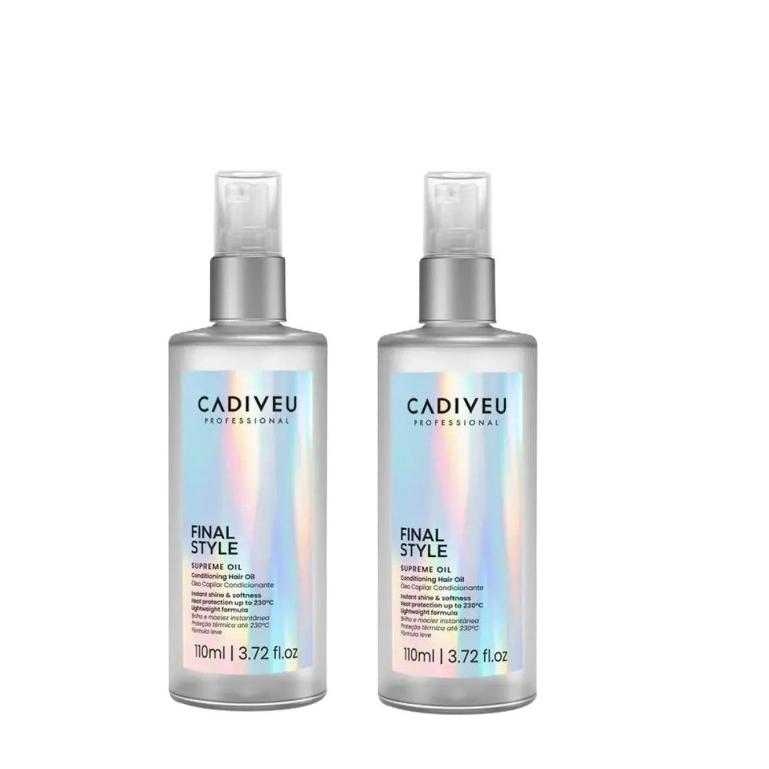 Cadiveu Kit Final Style Com 2 Óleos Capilar de 110ml