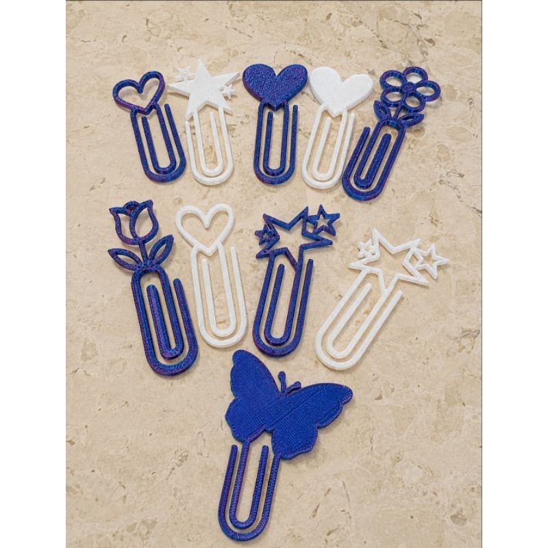 kit clips decorativos fofos marcador de página, papelaria fofa, planner, agenda, livro, Bíblia presente, papelaria