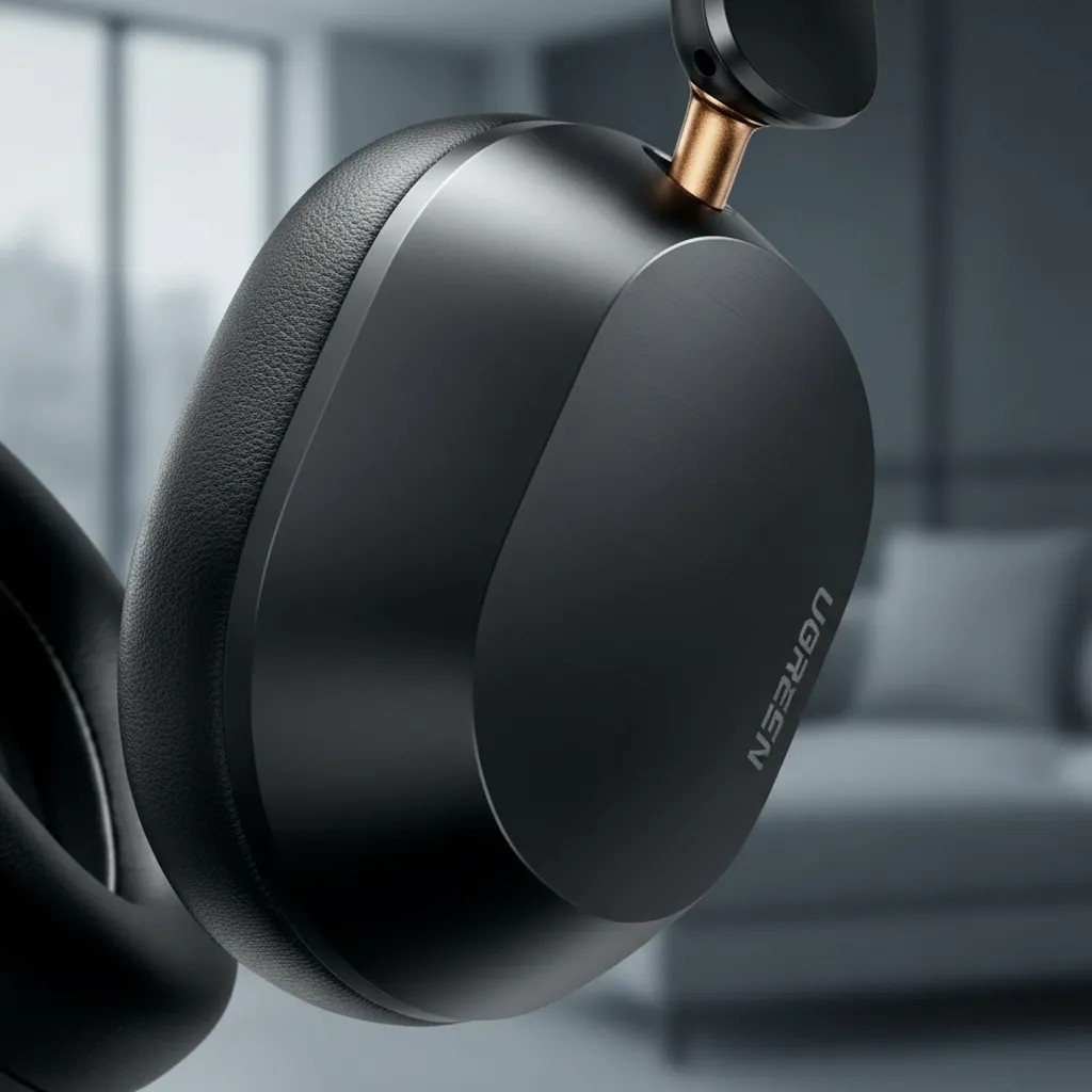 Fone de Ouvido Head fone Ugreen Bluetooth Hitune Max5C Preto — imagem 2 de 2
