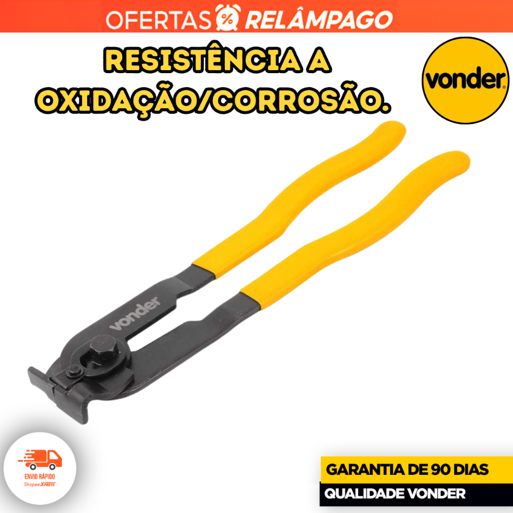 Alicate Para Abraçadeira Radial Vonder Filtros Bombas Juntas Homocinéticas Oferta Premium Resistente