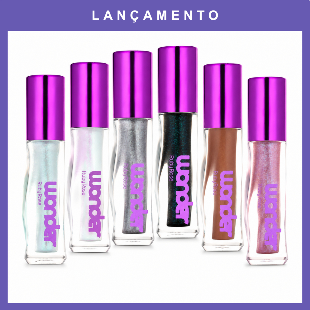 Lançamento Gloss Labial Lumen Wonder By Ruby Rose HBL6414 - Brilhante / Hidratação