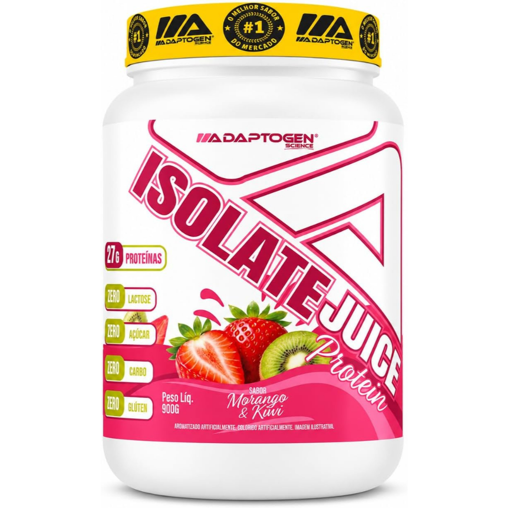 Tasty Whey Isolado Zero Lactose 900g Adaptogen