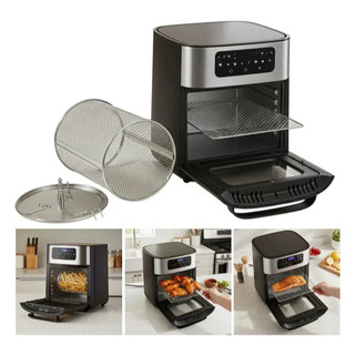 Fritadeira Eletrica Airfryer Oven Sem Óleo Digital 1700w 12l Antiaderente 360 - Fritadeir…