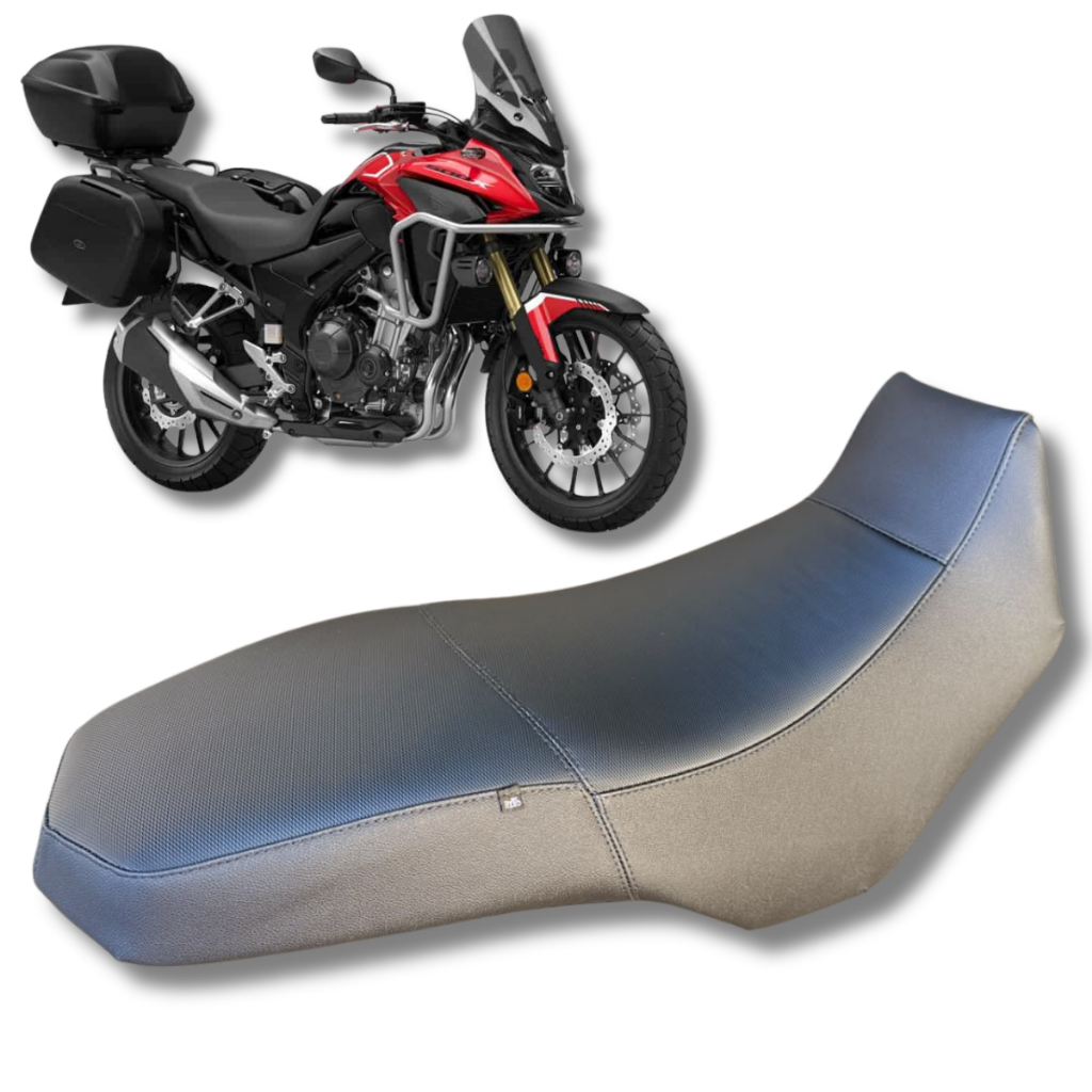 Capa Confortável Almofada Honda Cb 500X Moto Viagem Espuma Soft