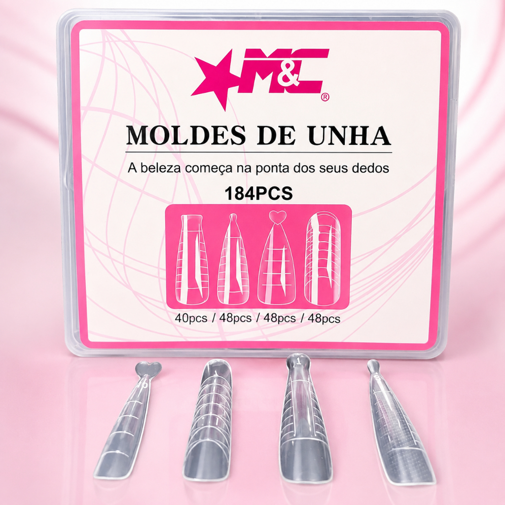 KIT MOLDE F1 BAILARINA ALMOND RUSSO STILETTO QUADRADO BAILARINA 4 MODELOS