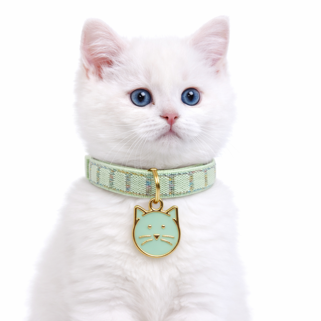 Coleira Elástica Gato Filhote(15 A 24cm) - Lilene Pet Shop — imagem 2 de 2