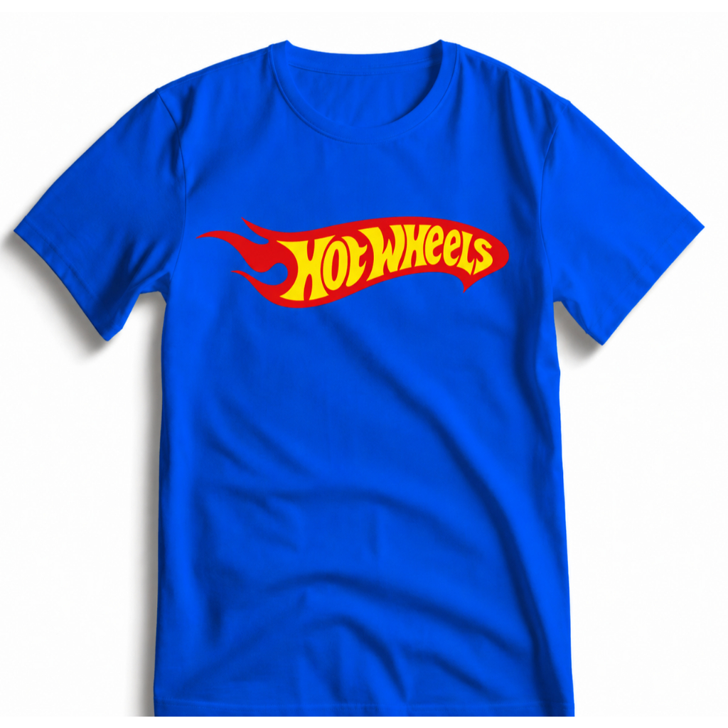 Camisa Camiseta  Infantil Juvenil Adulto Unissex Personalizada Hot Wheels Temática 100% Algodão Premium