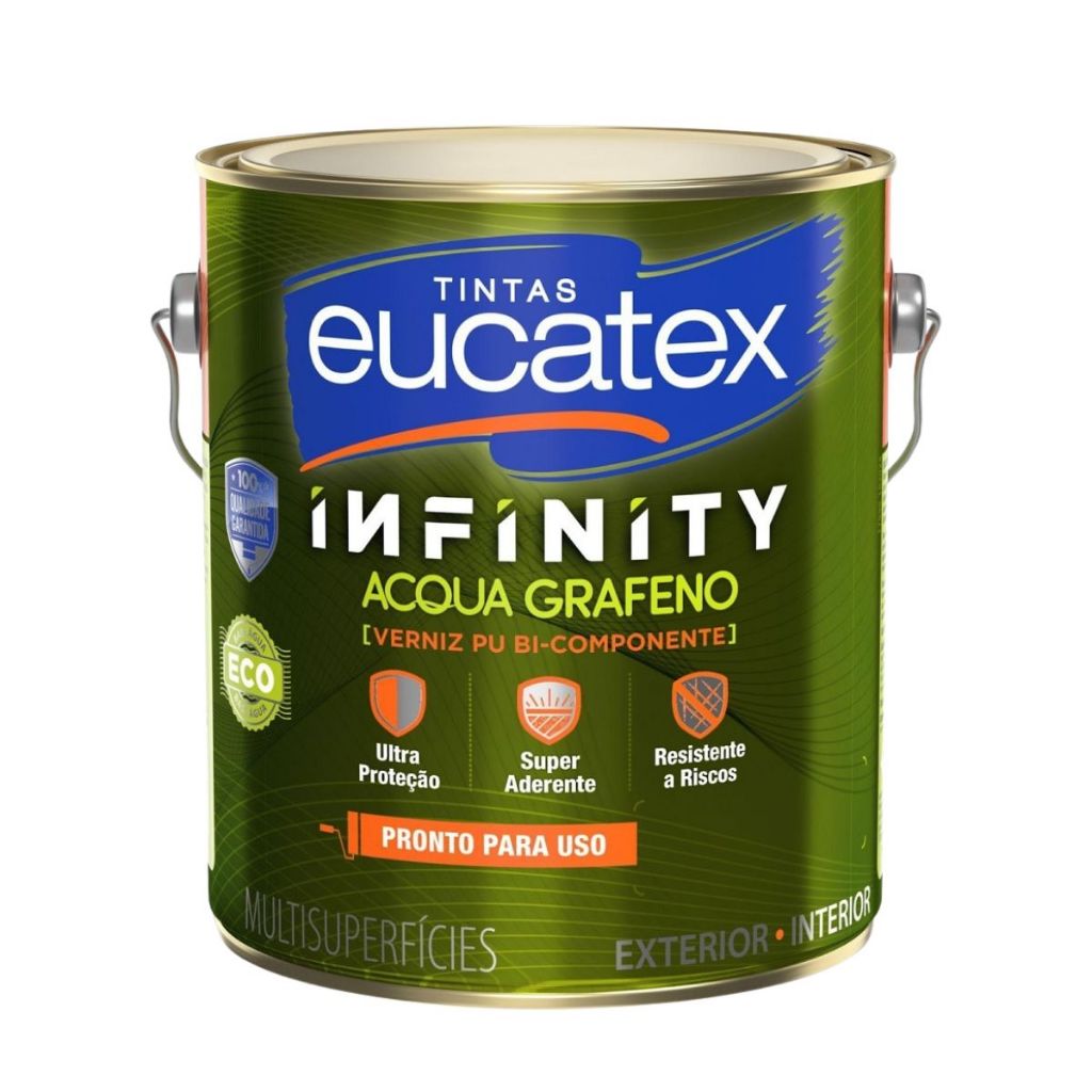 Infinity Acqua Ver Niz Grafeno Eucatex 3l Multisuperficies