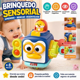 Brinquedos Montessori Brinquedos Sensoriais De Seis Lados Feitos De Material ABS De Alta Qualidade