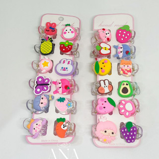 KIT 12 pcs de Prendedores/Piranhas Fofos Infantil com Desenho para Crianca Fofo / Acessór…