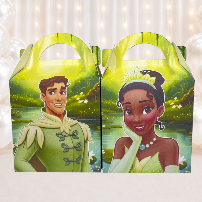 Maleta Personalizada PRINCESA TIANA PRINCESA E O SAPO NAVI NAVEEN Maletinha Caixa Lembrancinha Festa Infantil COLADO