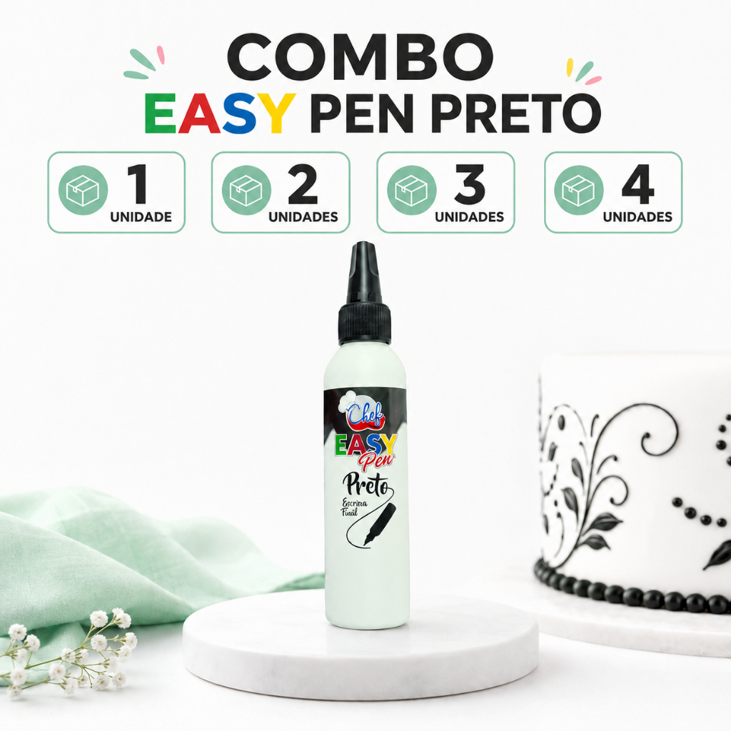EASY PEN PRETO 60G ICEBERG