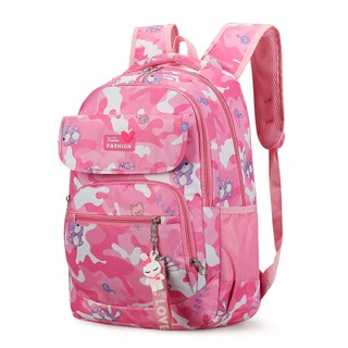 Mochila Infantil Escolar Colorida Desenho Animado Grande Resistente para Menino Menina Es…