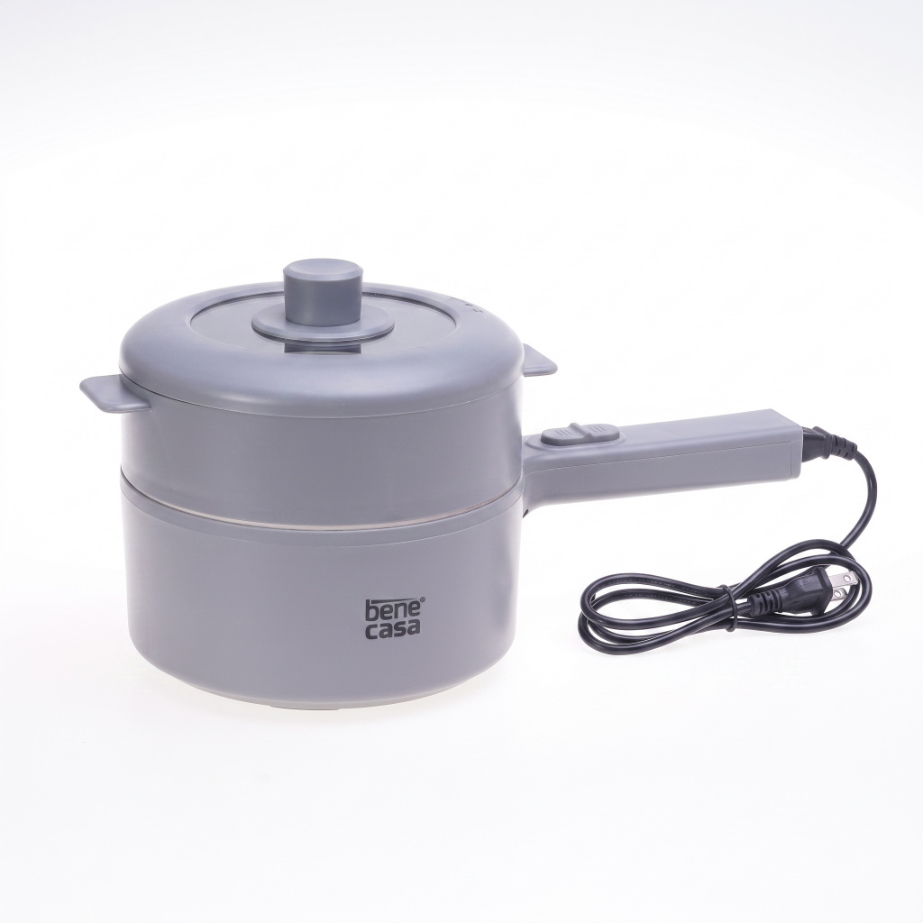 Panela Elétrica Compacta 2L Multifuncional Cerâmica Antiaderente