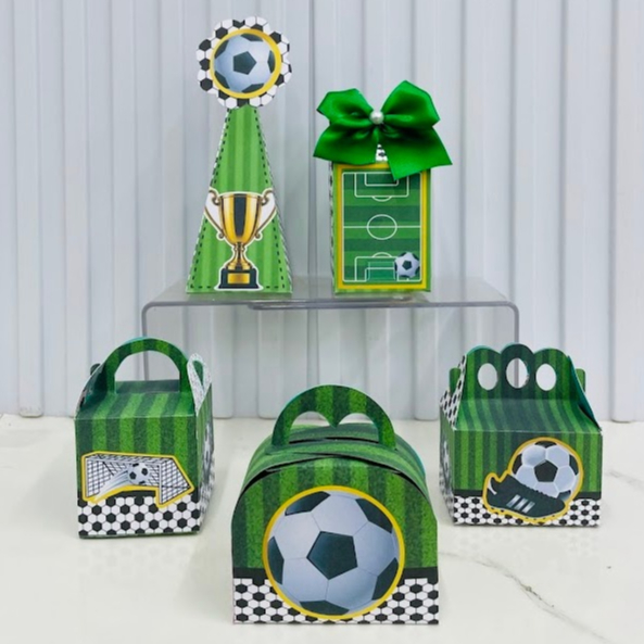 Personalizados Futebol - Lembrancinhas - Personalizados - festa infantil - kit festa - DESMONTADO
