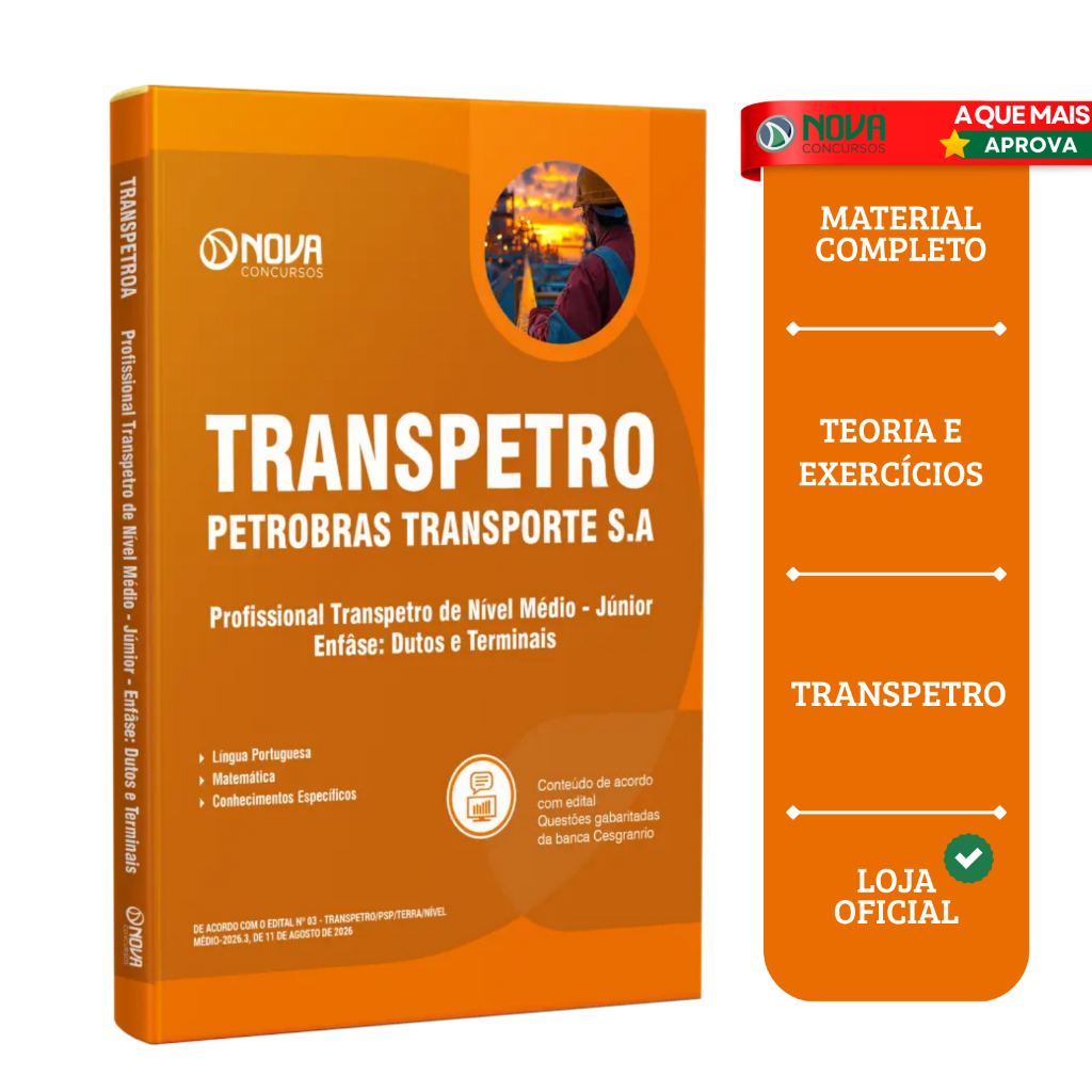 Apostila Transpetro 2026 - Dutos e Terminais