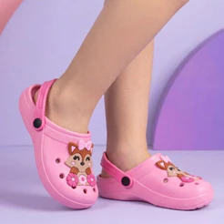Sandália Babuche Infantil Feminina Menina Emborrachada Confortável Casual Promoção