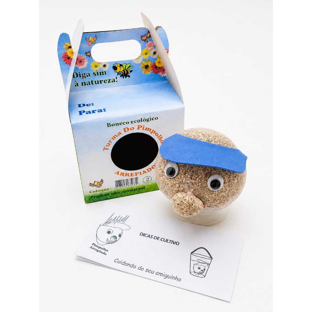 Boneco Ecológico Pimpolho