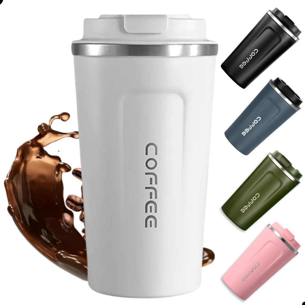 Garrafa Copo Térmico Inox Anti-vazamento Café 510ml Premium 500A