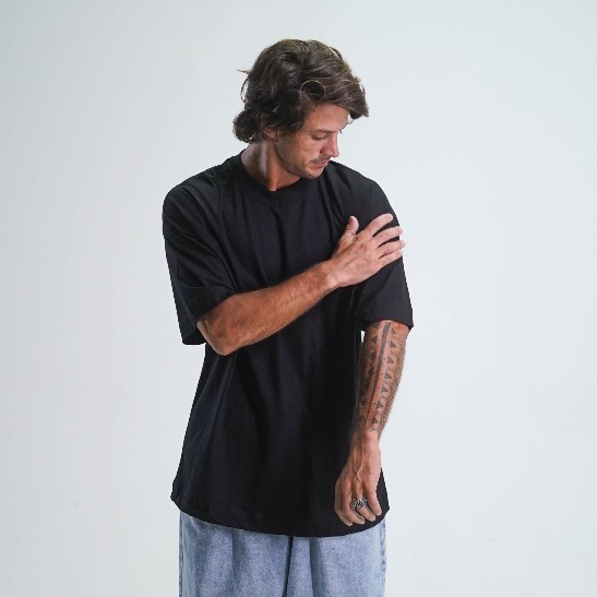 Camiseta Oversized Heavy 100% Algodão 300g Over Iron – BRUNX
