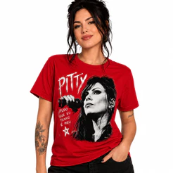 Camiseta Unissex Pitty Rock Nacional Blusa 100% Algodão