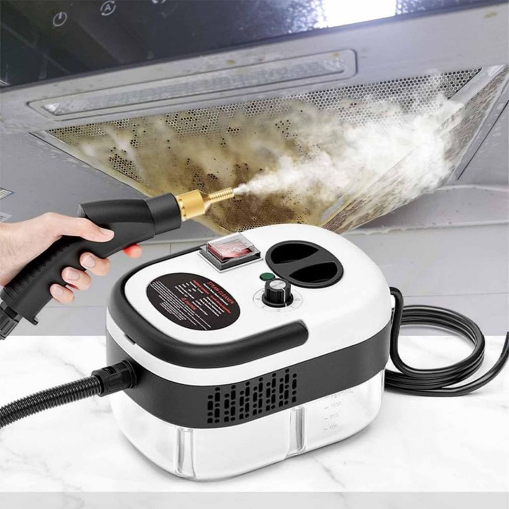 Limpador a Vapor Portátil Alta Pressão Higienizador Limpeza Pesada Cozinha Banheiro Fogão Estofados