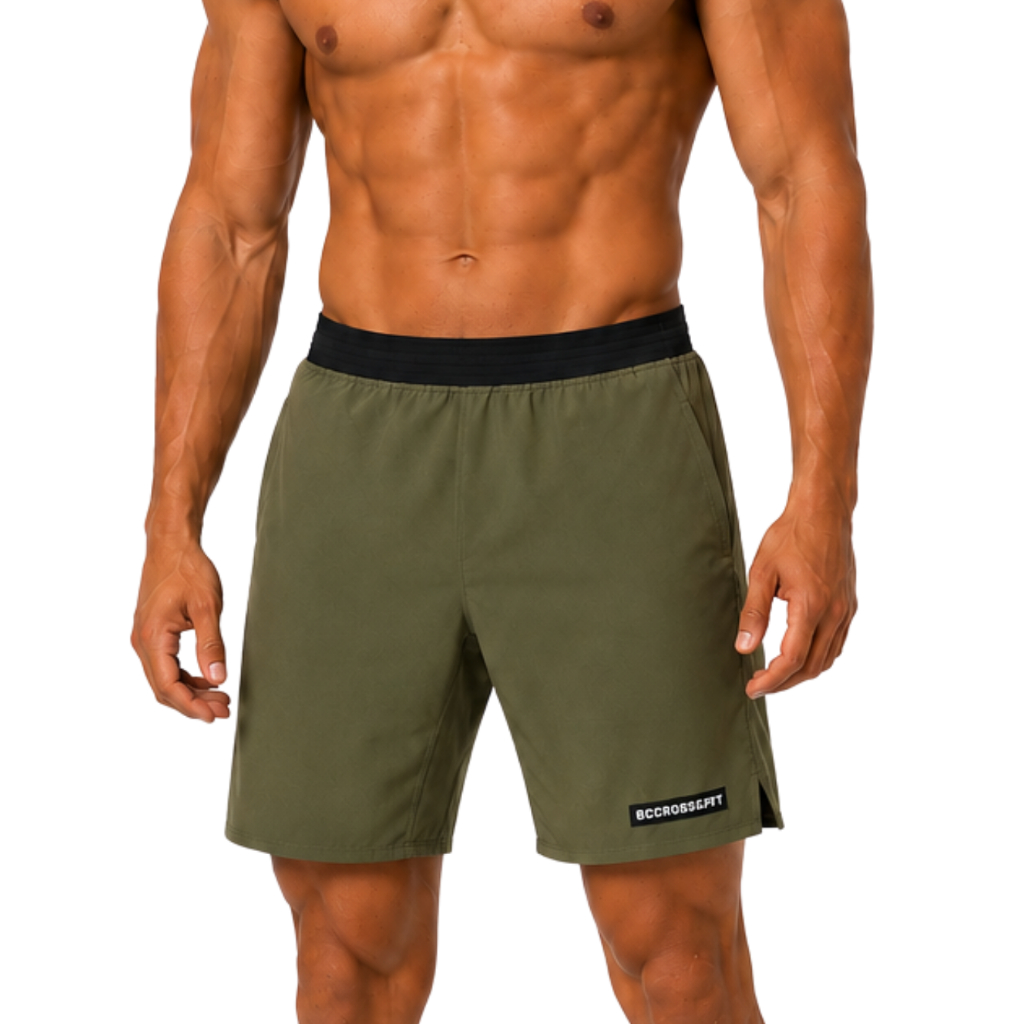 Bermuda Masculina BSCross Dry Fit Poliéster Elastano Crossfit Academia Treino Fitness