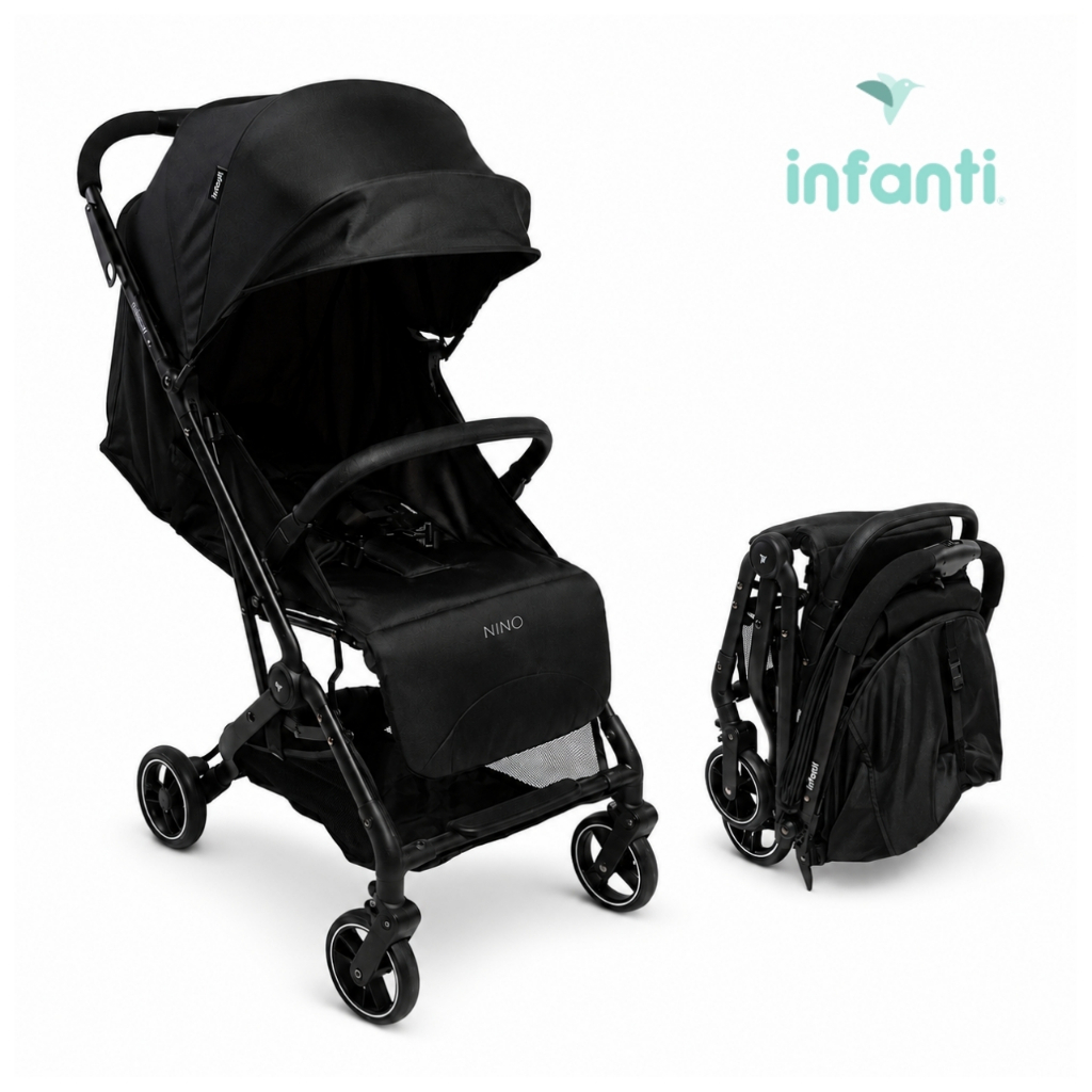Carrinho de Bebê Menino Menina Compacto Nino Infanti Carrinho de Passeio Reclinável