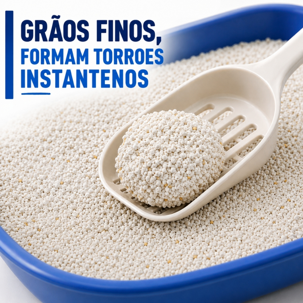 Areia MandioCat Biodegradável *4 à 16* Kg - Mandioca - Grãos Finos - MAIS BARATA · foto 2
