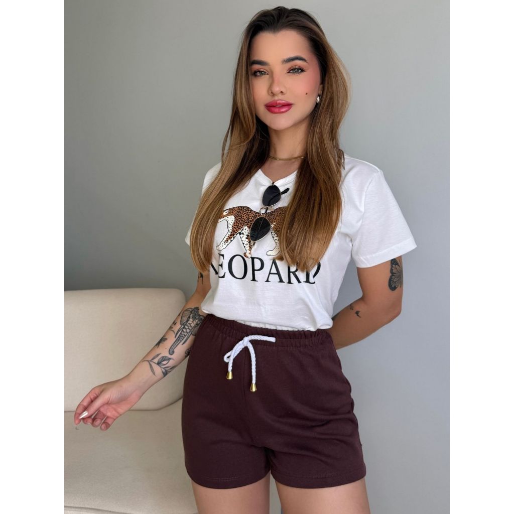 Bermuda Moletom Feminino Short Moletinho Confortável Cintura Alta Treino Academia Shortinho Elástico