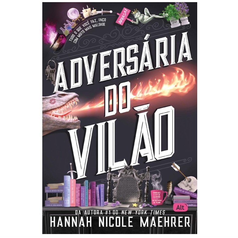 Adversária do Vilão por Hannah Nicole Maehrer