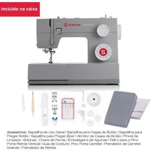 Máquina Costura Singer Pro 4423 127V Cinza — imagem 2 de 2
