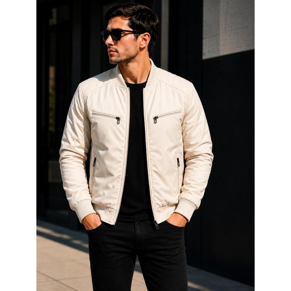 Jaqueta Casaco Masculino Sportfino Blusa de Frio Manga Longa Slim Fit Forrada Pelo Impermeável Promoção Oferta Inverno
