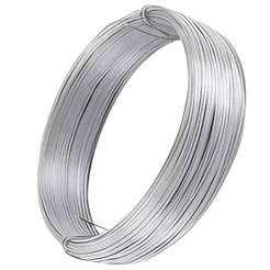 Arame para Amarração de Telas e Alambrados Galvanizado BWG 18 1,24mm 1kg 106m Cercas Fixação