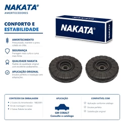 PAR COXIM DO AMORTECEDOR DIANTEIRO GM COBALT NAKATA