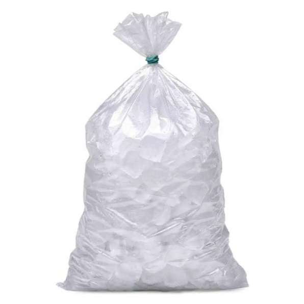 Sacos Para gelo 40x60 7KG 100 unidades Liso Transparente