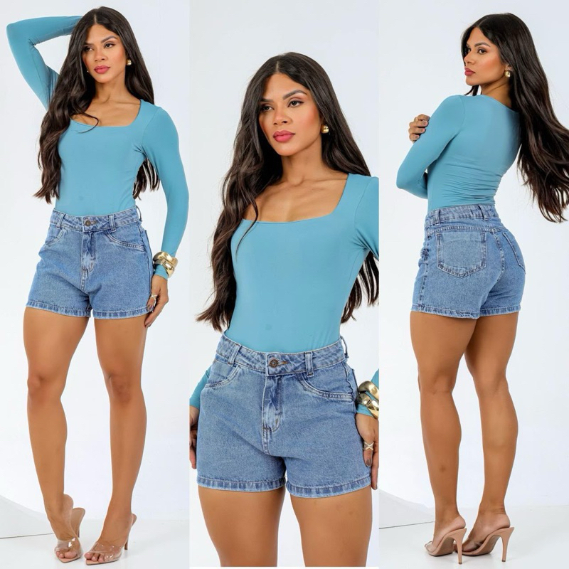 Shorts Jeans Feminino