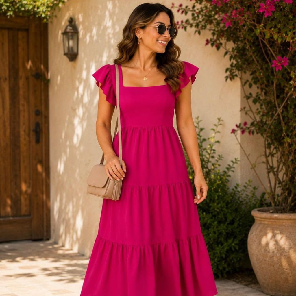 Vestido Longo Três Marias Duna Premium do M ao G1